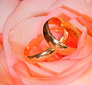 Свадебные кольца на счастье 
